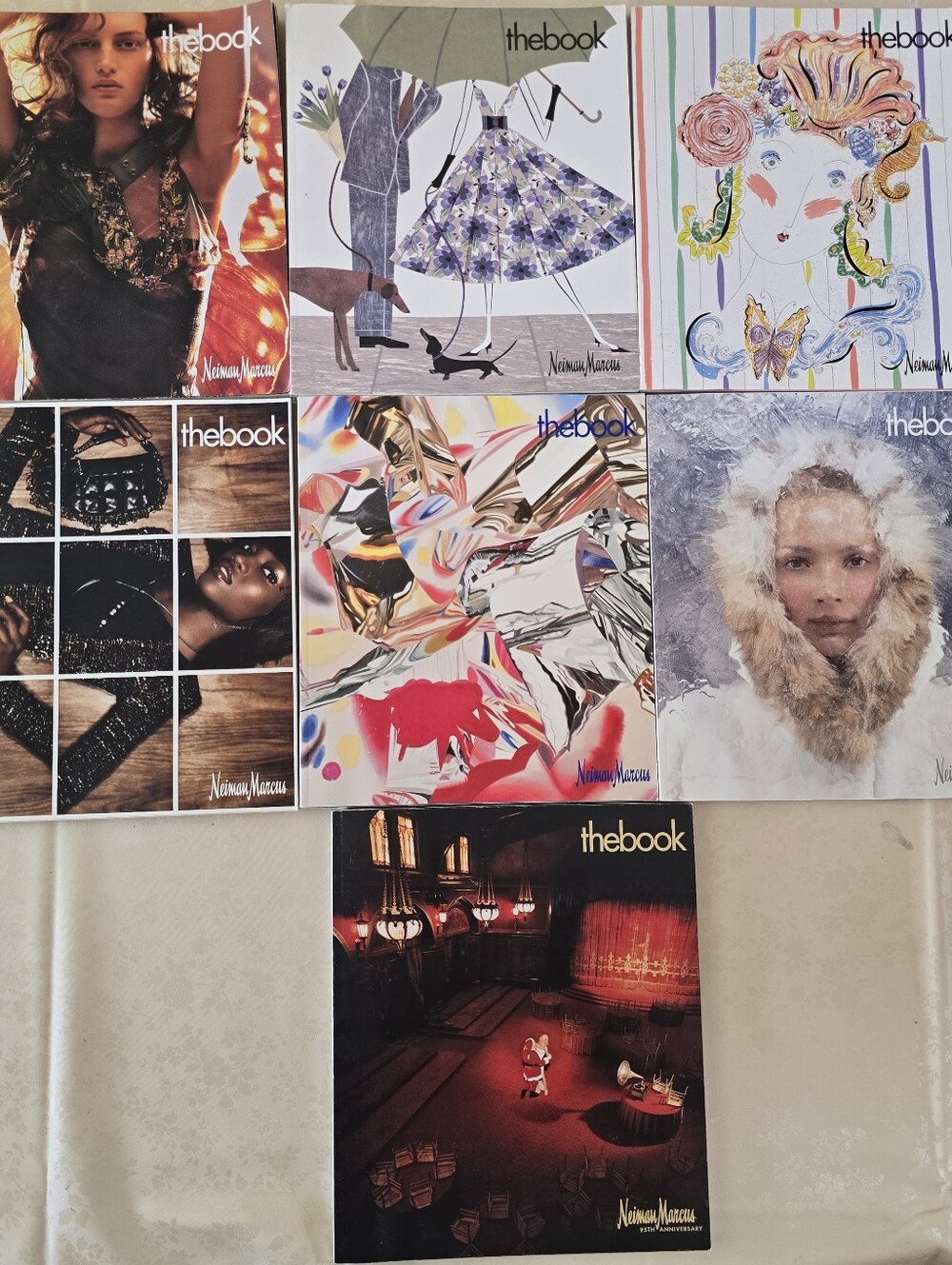 VG Vintage Neiman Marcus The Book 2002 Magazine Catalog Lot of 7